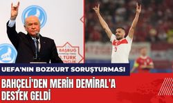 UEFA'nın Bozkurt soruşturması: Bahçeli'den Merih Demiral'a destek geldi
