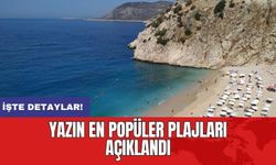 Yazın en popüler plajları açıklandı