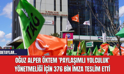 Oğuz Alper Öktem 'Paylaşımlı Yolculuk' Yönetmeliği İçin 376 Bin İmza Teslim Etti