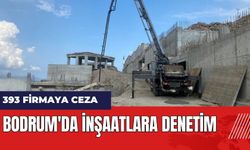 Bodrum'da inşaatlara denetim: 393 firmaya ceza