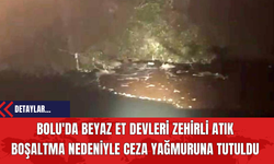 Bolu'da Beyaz Et Devleri Zehirli Atık Boşaltma Nedeniyle Ceza Yağmuruna Tutuldu