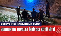 Burdur'da tuvalet ihtiyacı kötü bitti