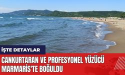 Cankurtaran ve profesyonel yüzücü Marmaris'te boğuldu