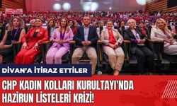 CHP Kadın Kolları Kurultayı'nda Hazirun krizi!