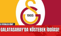 Galatasaray'da köstebek iddiası! O futbolcu kim?