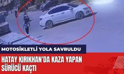 Hatay Kırıkhan'da kaza yapan sürücü kaçtı!