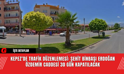 Kepez’de Trafik Düzenlemesi: Şehit Binbaşı Erdoğan Özdemir Caddesi 30 Gün Kapatılacak