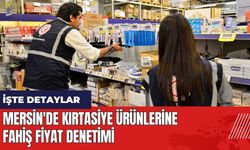 Mersin'de kırtasiye ürünlerine fahiş fiyat denetimi