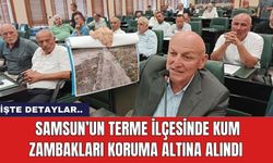 Samsun’un Terme İlçesinde Kum Zambakları Koruma Altına Alındı