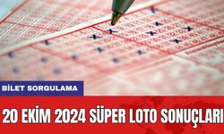 20 Ekim 2024 Süper Loto Sonuçları: Bilet Sorgulama