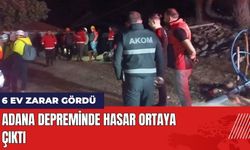 Adana Depreminde Hasar Ortaya Çıktı