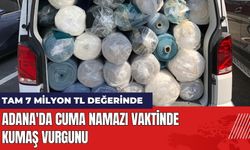 Adana'da Cuma Namazı Vaktinde 7 Milyon TL'lik Vurgun