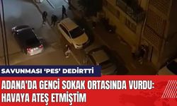 Adana'da Genci Sokak Ortasında Vurdu: Havaya Ateş Etmiştim