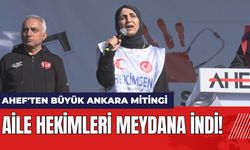 Aile Hekimleri Meydana İndi! AHEF'ten Büyük Ankara Mitingi