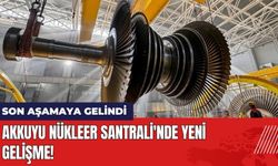 Akkuyu Nükleer Santrali'nde Yeni Gelişme!