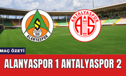 Alanyaspor 1 Antalyaspor 2 Maç Özeti