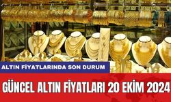 Altın fiyatlarında son durum: Güncel altın fiyatları 20 Ekim