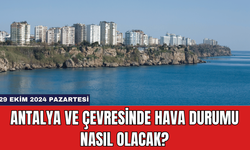 Antalya ve Çevresinde Hava Durumu Nasıl Olacak?