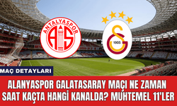 Antalyaspor Galatasaray Maçı Ne Zaman Saat Kaçta Hangi Kanalda? Muhtemel 11'ler