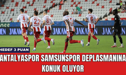 Antalyaspor Samsunspor Deplasmanına Konuk Oluyor