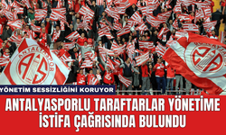 Antalyasporlu Taraftarlar Yönetime İstifa Çağrısında Bulundu