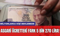 Asgari Ücretteki Fark 5 Bin 270 Lira! Milyonlarca Kişi Beklemede