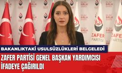 Bakanlıktaki Usulsüzlükleri Belgeleyen Zafer Partisi Genel Başkan Yardımcısı İfadeye Çağırıldı