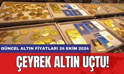 Çeyrek altın uçtu! Güncel altın fiyatları 24 Ekim 2024