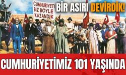 Cumhuriyetimiz 101 yaşında