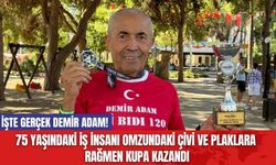 İşte Gerçek Demir Adam! 75 Yaşında Kupa ve Madalya Kazandı