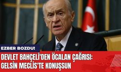 Devlet Bahçeli'den Öcalan Çağrısı: Gelsin Meclis'te Konuşsun