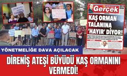 Direniş Ateşi Büyüdü, Kaş Ormanını Vermedi! O Rant İhalesi Düştü