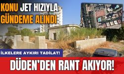 Şehircilik İlkelerine Aykırı Tadilat! Düden'den Rant Akıyor