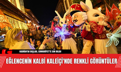 Eğlencenin Kalbi Kaleiçi'nde Renkli Görüntüler