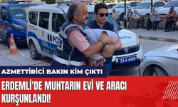 Erdemli'de muhtarın evi ve aracı kurşunlandı! Azmettirici bakın kim çıktı