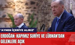 Erdoğan: Kapımız Suriye ve Lübnan'dan Gelenlere Açık