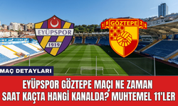 Eyüpspor Göztepe Maçı Ne Zaman Saat Kaçta Hangi Kanalda? Muhtemel 11'ler