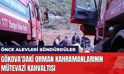 Gökova'daki Orman Kahramanlarının Mütevazi Kahvaltısı