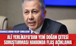 Ali Yerlikaya'dan yenidoğan çetesi soruşturması hakkında flaş açıklama