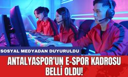 Antalyaspor'un E-Spor Kadrosu Belli Oldu! Sosyal Medyadan Duyuruldu