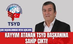 Kayyım Atanan TSYD Başkanına Sahip Çıktı!