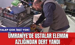 Talep Çok İşçi Yok! Ümraniye'de Ustalar Eleman Azlığından Dert Yandı