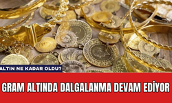 Gram Altında Dalgalanma Devam Ediyor: Altın Ne Kadar Oldu?