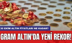 Gram Altın'da Yeni Rekor! 30 Ekim Altın fiyatları ne kadar?