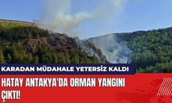 Hatay Antakya'da Orman Yangını Çıktı!