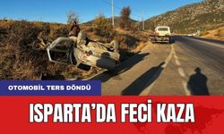 Isparta'da Feci Kaza! 3 Yaralı