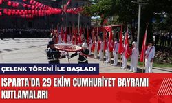 Isparta'da 29 Ekim Cumhuriyet Bayramı Kutlamaları