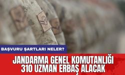 Jandarma Genel Komutanlığı 310 Uzman Erbaş Alacak