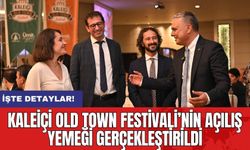 Kaleiçi Old Town Festivali’nin Açılış Yemeği Gerçekleştirildi