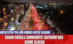 Antalya’da yer-gök kırmızı beyaz olacak! Kenan Doğulu Cumhuriyet Bayramı’nda sahne alacak